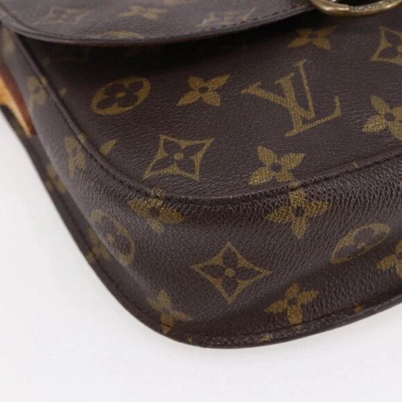 LOUIS VUITTON Monogram Saint Cloud MM Shoulder Bag M51243 LV Auth BA6501 - Picture 3 of 16